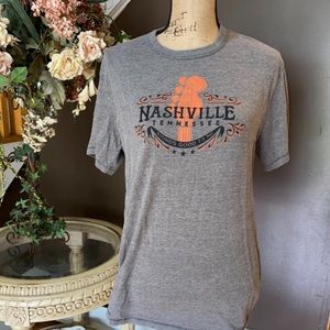 Nashville sounds good to me tee grey med